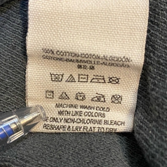 𝅺FREE People Size Small Thermal Top. 3/4 Balloon Sleeves. Raw Edges - Picture 4 of 8